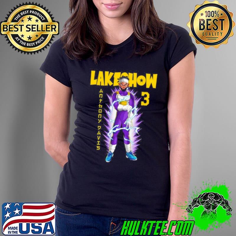 Lake Show Los Angeles Laker Basketball Dragon Ball Shirt Ladies Tee Lake Show Los Angeles Laker Basketball Dragon Ball Shirt Ladies Tee