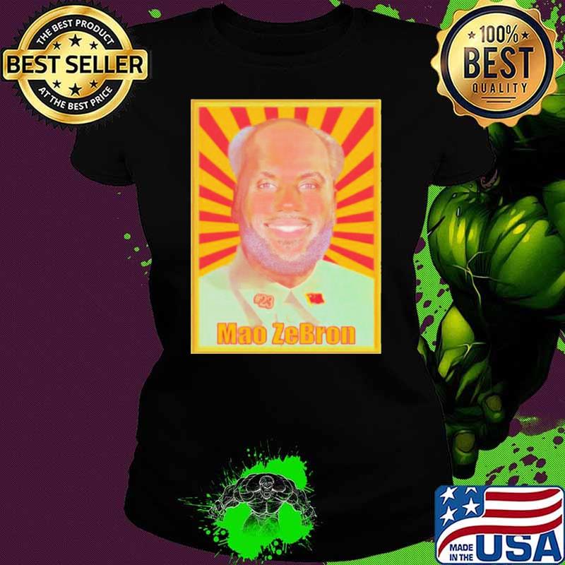 Lebron James Mao ZeBron meme shirt