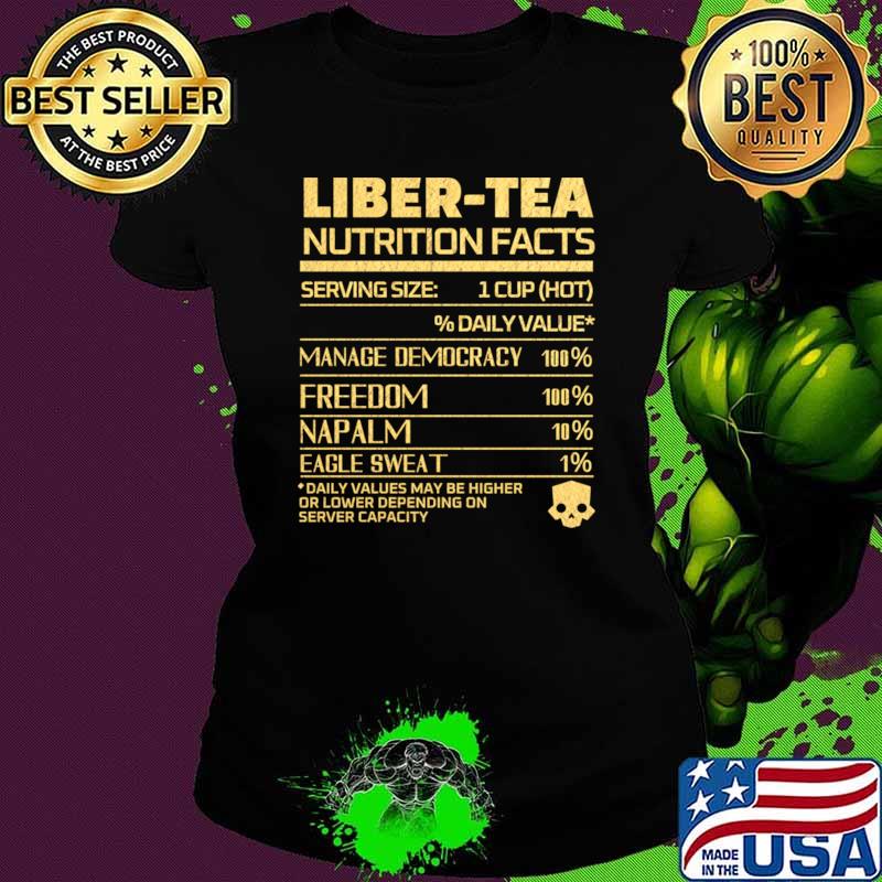 Liber-tea one cup at a time helldivers freedom napalm eagle sweat T-Shirt