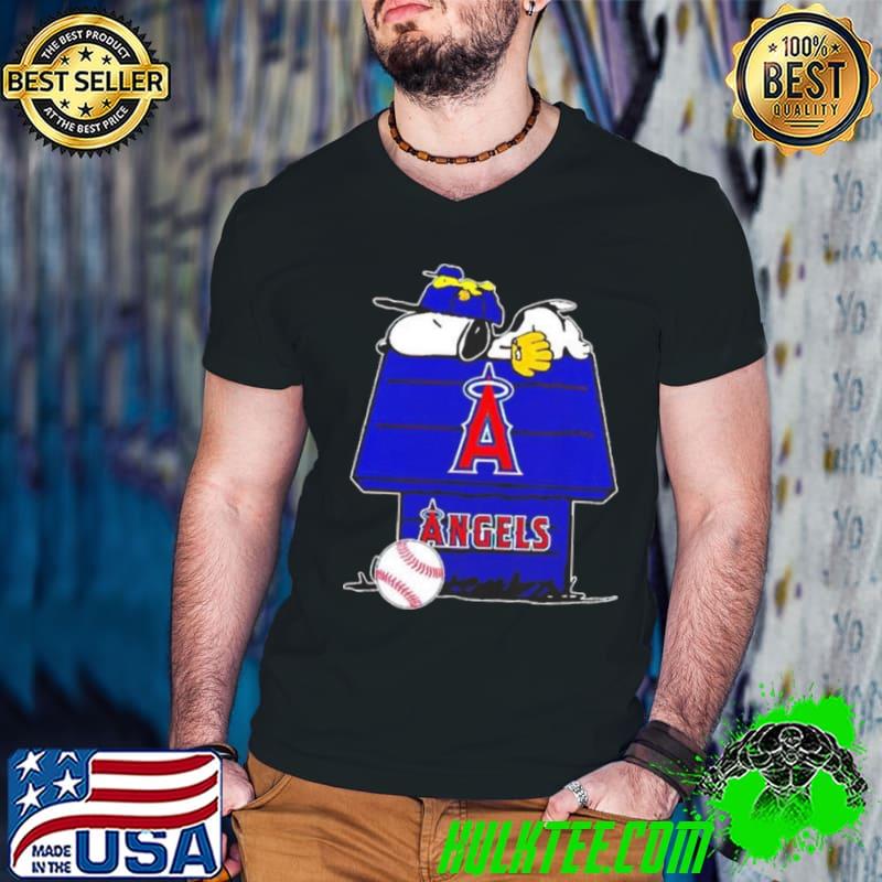 Los Angeles Angels Snoopy And Woodstock The Peanuts Baseball Shirt Guys V Neck Los Angeles Angels Snoopy And Woodstock The Peanuts Baseball Shirt Guys V Neck