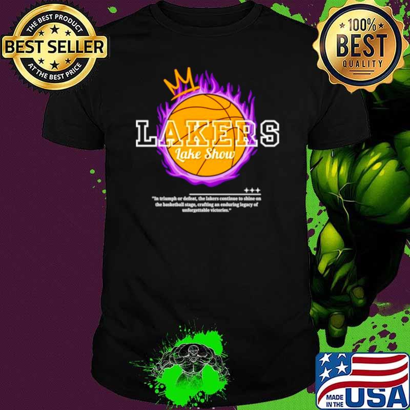 Los Angeles Lakers basketball lake show shirt