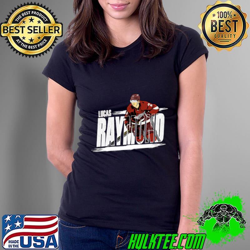 Lucas raymond Swedish professional ice hockey winger comic style T-Shirt Ladies Tee Lucas raymond Swedish professional ice hockey winger comic style T-Shirt Ladies Tee