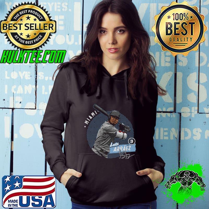 Luis Arraez Venezuelan professional baseball second baseman Miami Dots T-Shirt Hoodie Luis Arraez Venezuelan professional baseball second baseman Miami Dots T-Shirt Hoodie