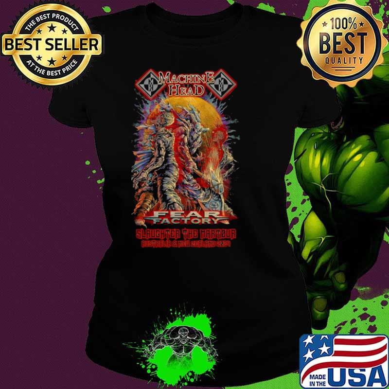 Machine Head Fear Factory Slaughter The Martour Australia & New Zealand 2024 Shirt