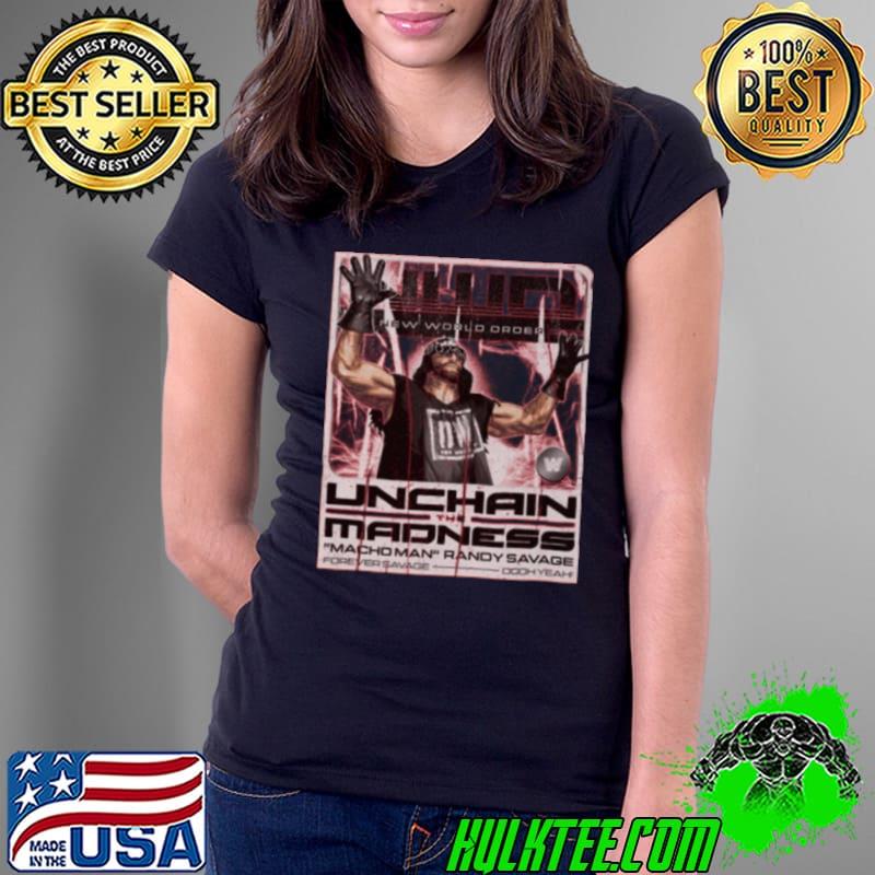 Macho Man nWo Card Shirt Ladies Tee Macho Man nWo Card Shirt Ladies Tee