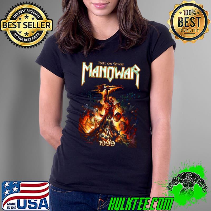 Manowar American heavy metal band lyrics based on fantasy T-Shirt