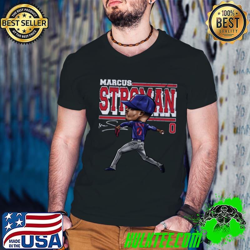 Marcus Stroman American professional baseball pitcher Chicago Cartoon T-Shirt
