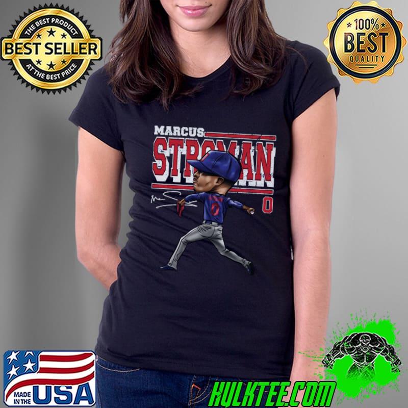 Marcus Stroman American professional baseball pitcher Chicago Cartoon T-Shirt Ladies Tee Marcus Stroman American professional baseball pitcher Chicago Cartoon T-Shirt Ladies Tee