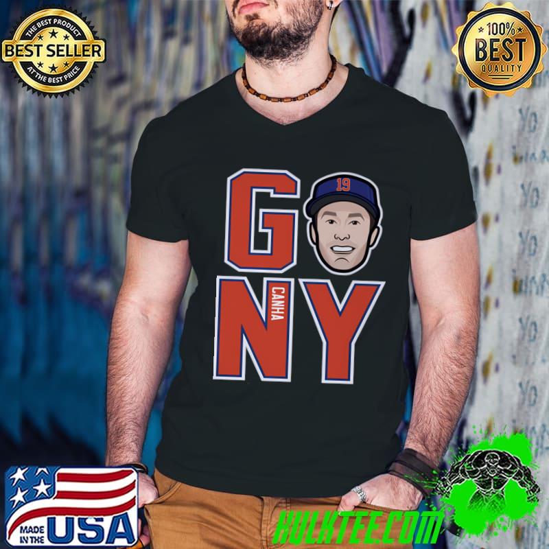 Mark Canha American professional baseball outfielder New York M Go Ny T-Shirt Guys V Neck Mark Canha American professional baseball outfielder New York M Go Ny T-Shirt Guys V Neck