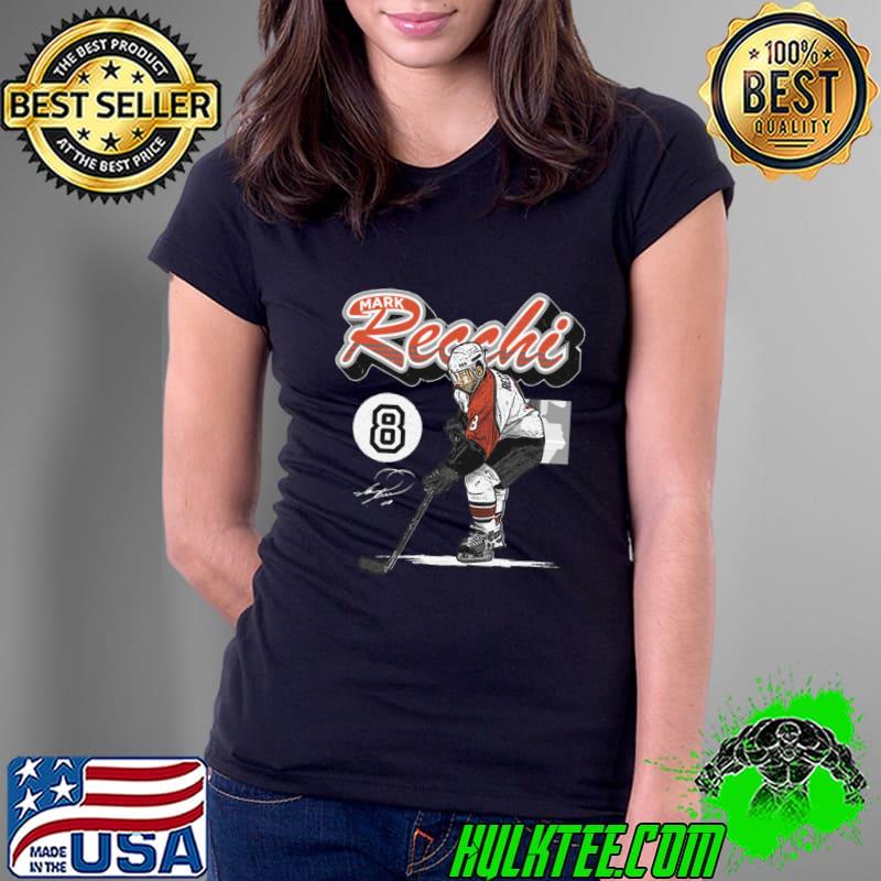 Mark Recchi Canadian former professional ice hockey Philadelphia Retro Script T-Shirt Ladies Tee Mark Recchi Canadian former professional ice hockey Philadelphia Retro Script T-Shirt Ladies Tee