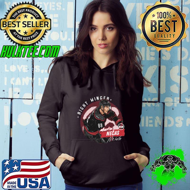 Martin Necas Czech professional ice hockey centre Carolina Dots T-Shirt