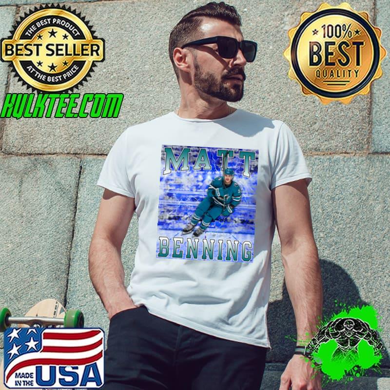 Matt Benning Canadian professional ice hockey defenceman for the San Jose Sharks T-Shirt Unisex Matt Benning Canadian professional ice hockey defenceman for the San Jose Sharks T-Shirt Unisex