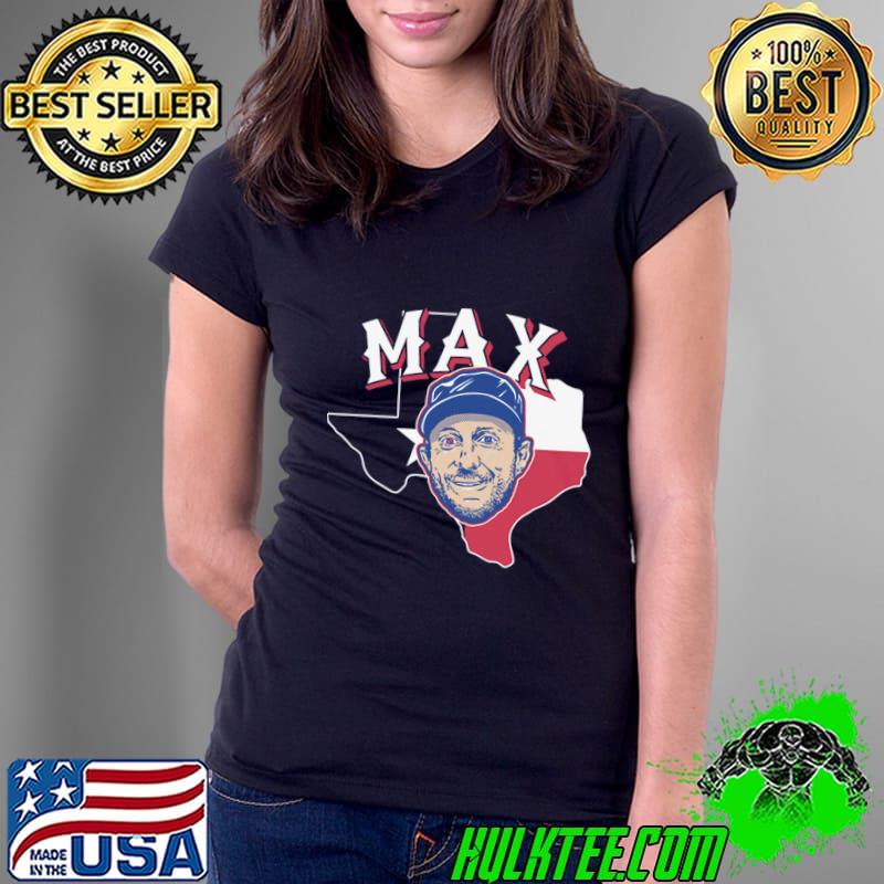 Max Scherzer American professional baseball pitcher Texas Face T-Shirt