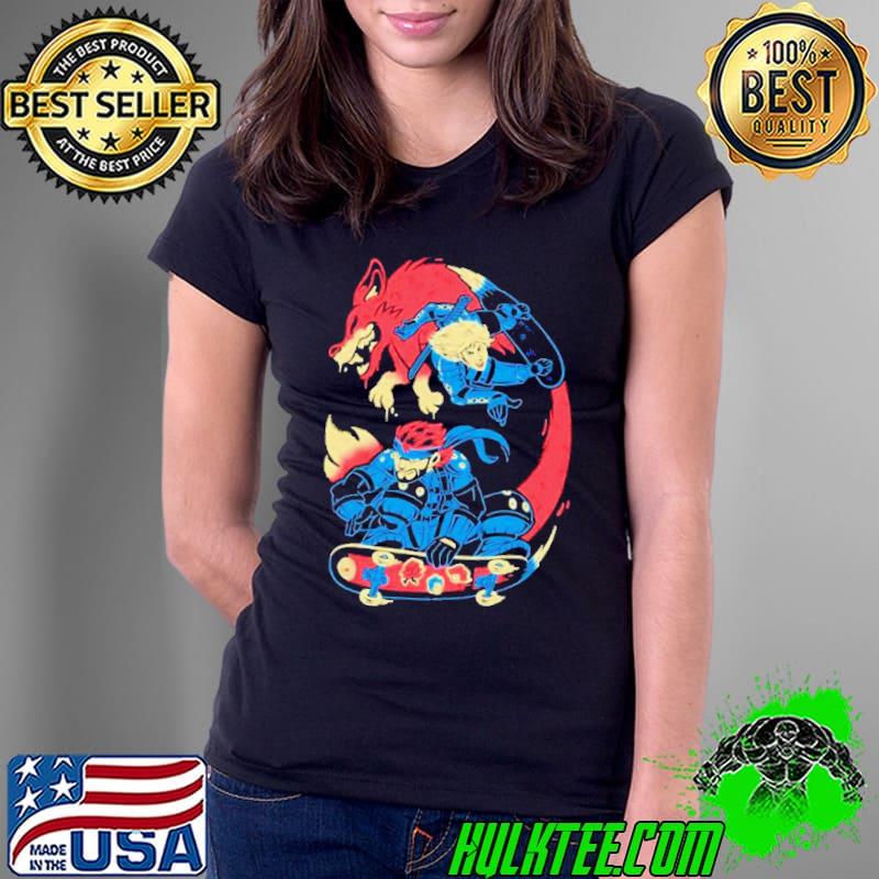 Metal Gear Solid 2 Snakes ‘N’ Skates shirt Metal Gear Solid 2 Snakes ‘N’ Skates shirt