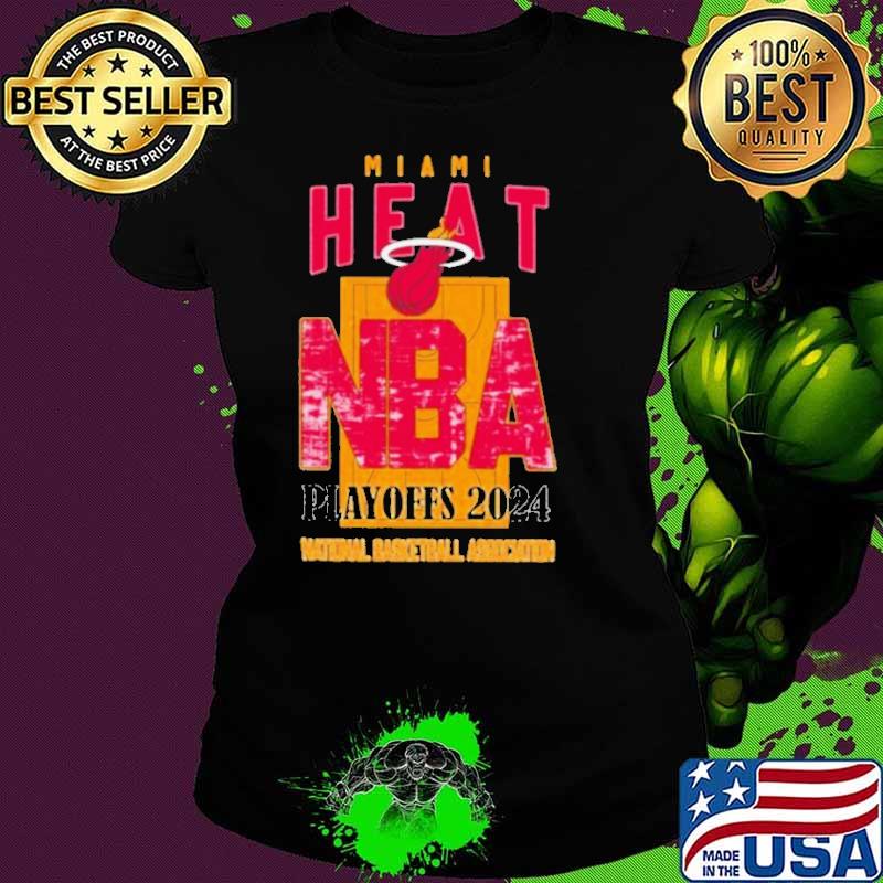 Miami Heat NBA Playoffs 2024 Stadium Art Fan shirt