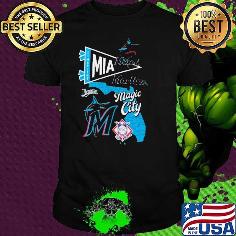 Miami Marlins Split Zone Magic City 2024 Shirt