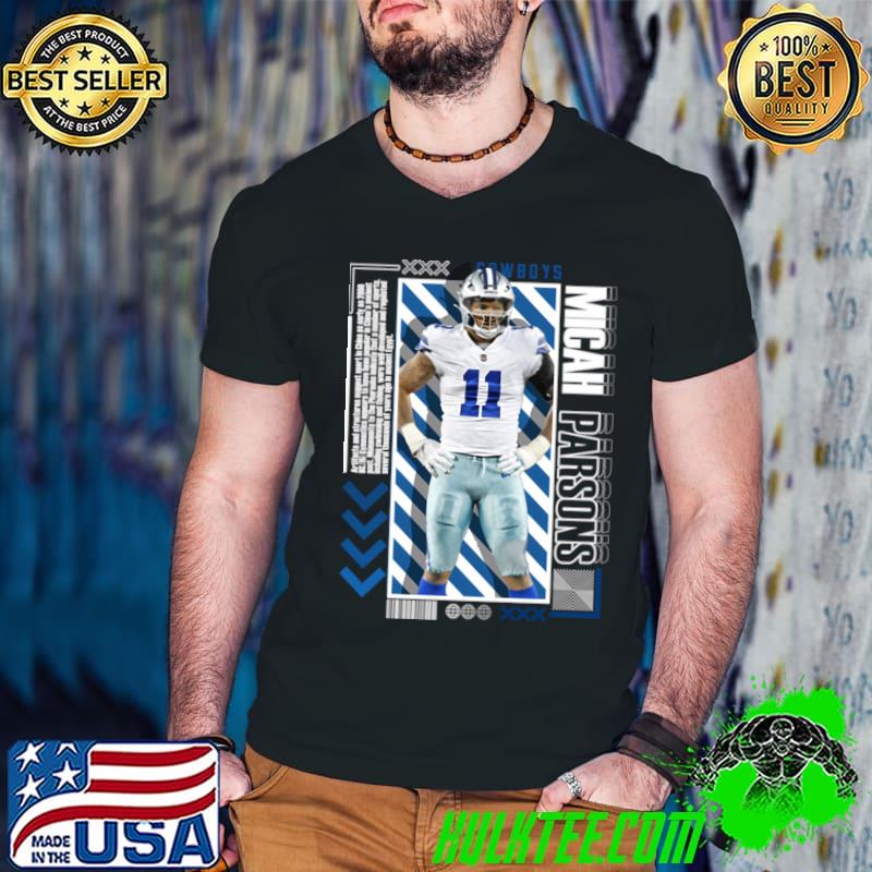 Micah Parsons American football linebacker Dallas Cowboys Linebacker T-Shirt