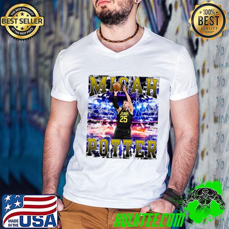 Micah Potter American professional basketball player for the Utah Jazz T-Shirt