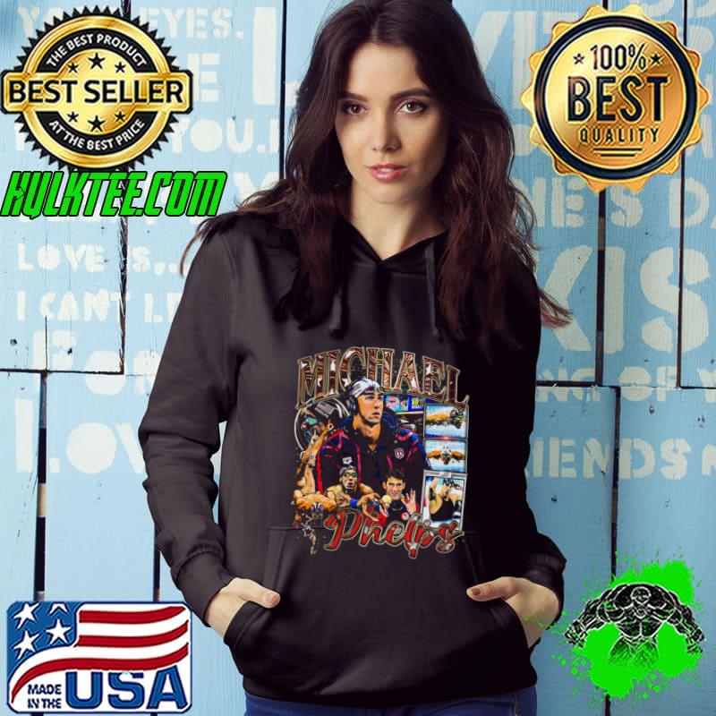 Michael Phelps American former competitive swimmer usa flag T-Shirt