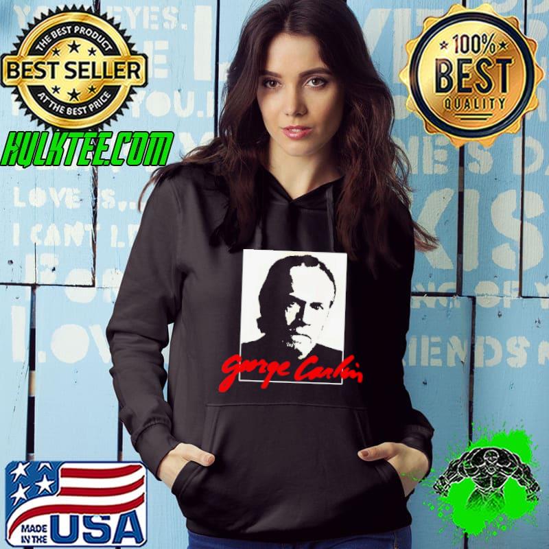 Mike Cessario wearing George Carlin s Hoodie Mike Cessario wearing George Carlin s Hoodie