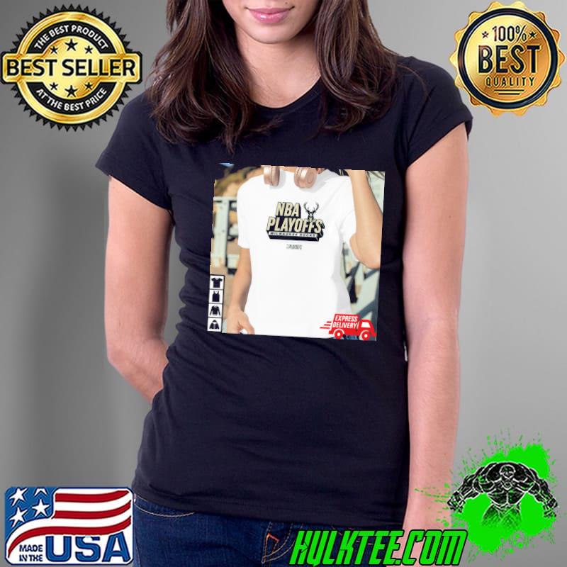 Milwaukee Bucks 2024 National Basketball Association Playoff shirt