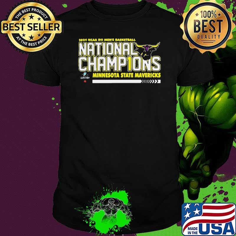 Minnesota State Mavericks 2024 Ncaa Division Ii Men’s Basketball National Champions T-shirt