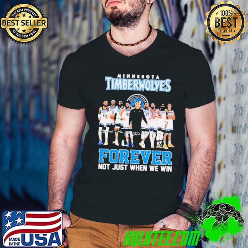 Minnesota Timberwolves Players Forever Not Just When We Win Signatures s Guys V Neck Minnesota Timberwolves Players Forever Not Just When We Win Signatures s Guys V Neck