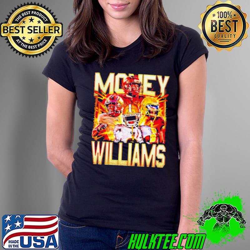 Money Williams Montana Grizzlies football graphics shirt