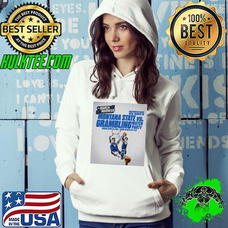 Montana State vs Grambling watch party March Madness shirt