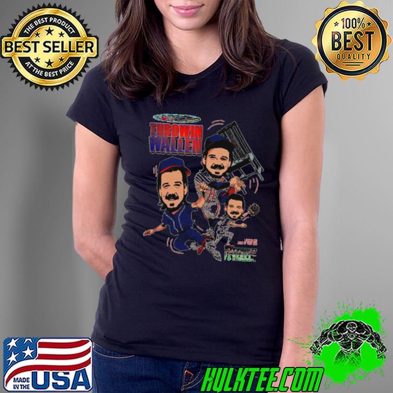 Morgan Wallen Throwin’ Wallen baseball funny shirt