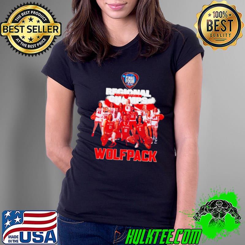 Nc State Wolfpack Women’s Basketball Team 2024 Portland Regional Champions Shirt