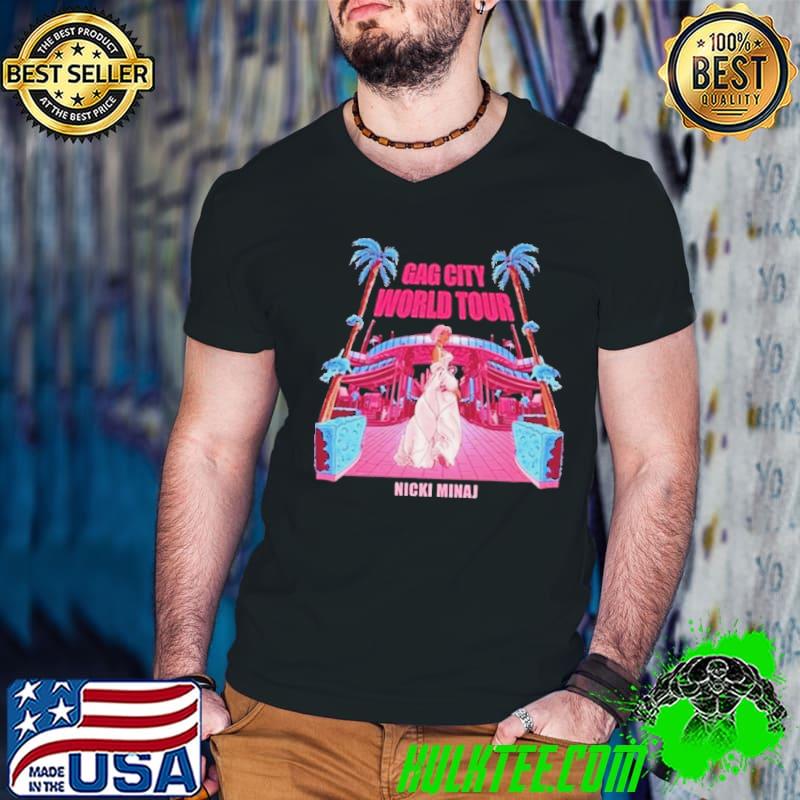Nicki Minaj Oakland Show World Tour 2024 s Guys V Neck Nicki Minaj Oakland Show World Tour 2024 s Guys V Neck