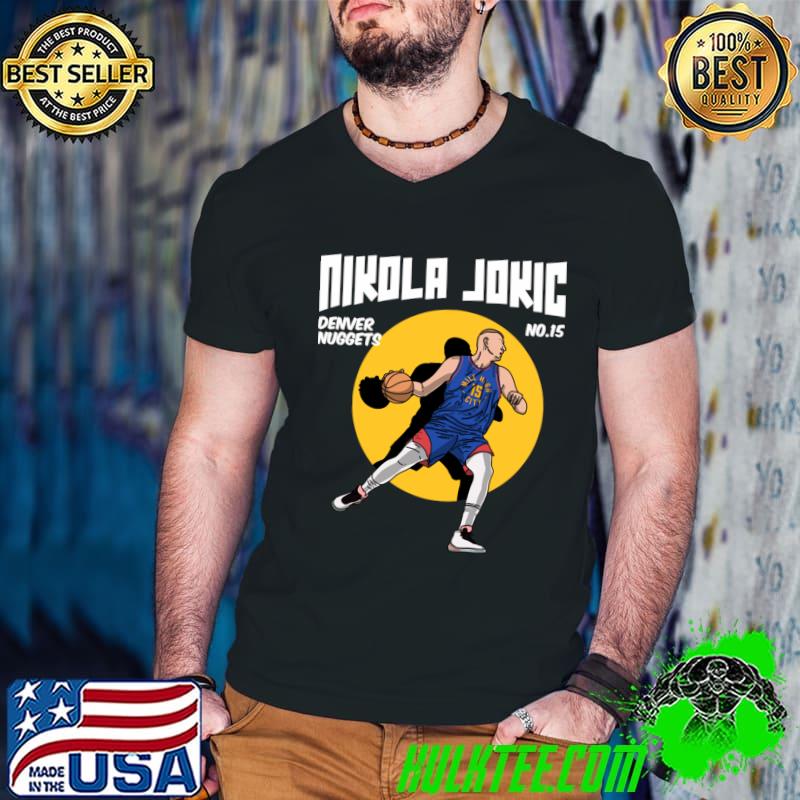 Nikola Jokic Comic Style Serbian professional basketball player T-Shirt
