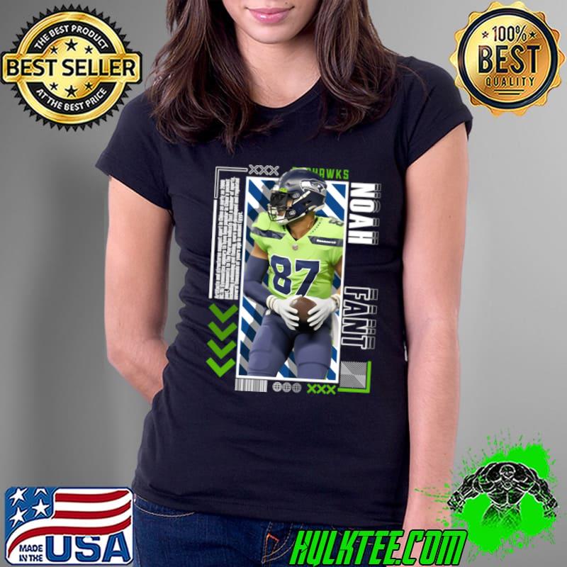 Noah Fant Paper American football tight end for the Seattle Seahawks T-Shirt Ladies Tee Noah Fant Paper American football tight end for the Seattle Seahawks T-Shirt Ladies Tee