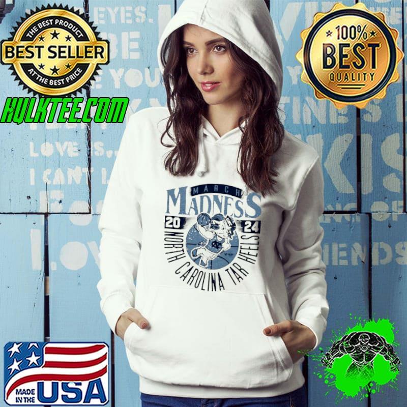 North Carolina Tar Heels 2024 March Madness Mascot Shirt