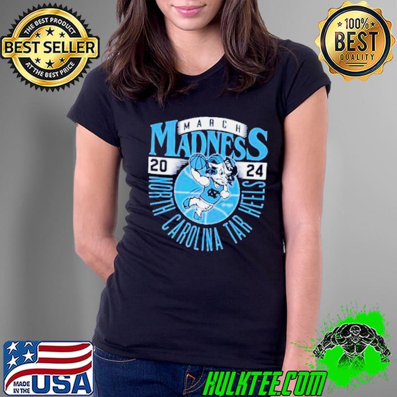North Carolina Tar Heels 2024 NCAA March Madness retro shirt