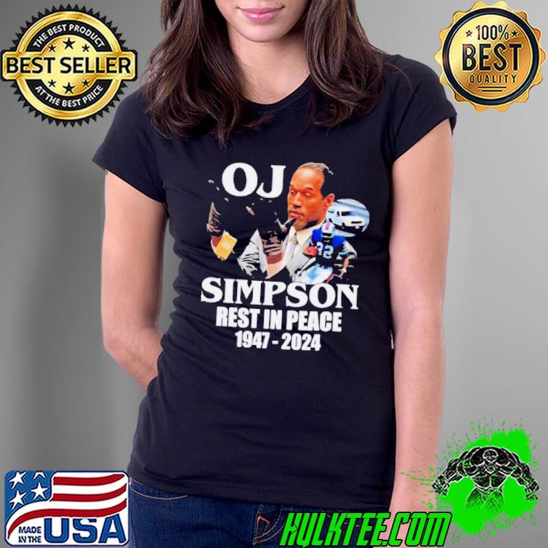 O. J. Simpson Rest In Peace 1947-2024 Shirt