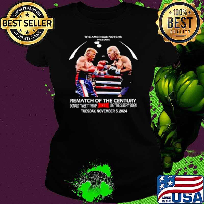 Official Trump Vs Biden Boxing Rematch Of The Century Shirt