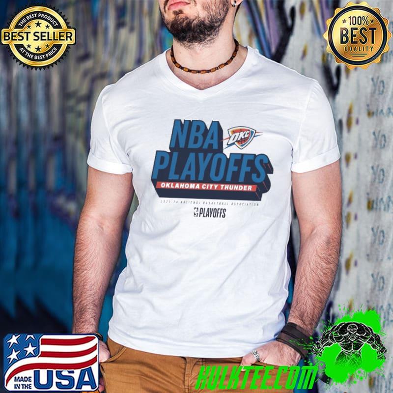 Oklahoma City Thunder 2024 NBA Playoffs s Guys V Neck Oklahoma City Thunder 2024 NBA Playoffs s Guys V Neck