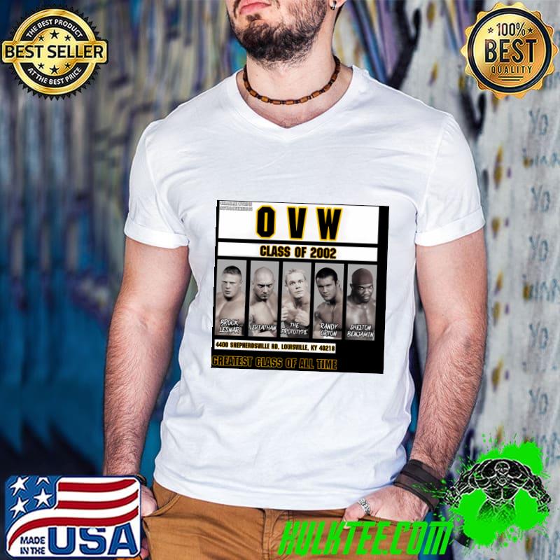 Ovw Celebrate The Graduating Class Of 2002 T-Shirt