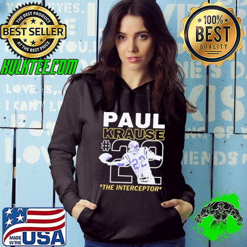 Paul Krause The Interceptor #22 s Hoodie Paul Krause The Interceptor #22 s Hoodie