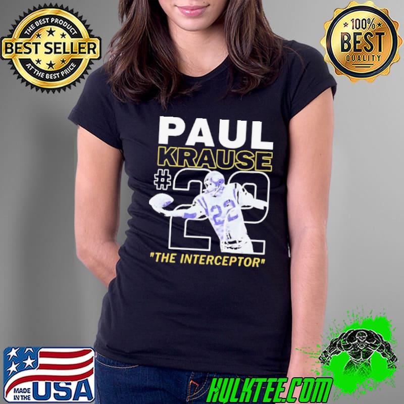 Paul Krause The Interceptor #22 shirt