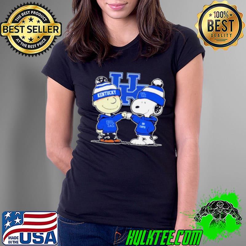 Peanuts Snoopy And Charlie Brown Friends Kentucky Wildcats shirt