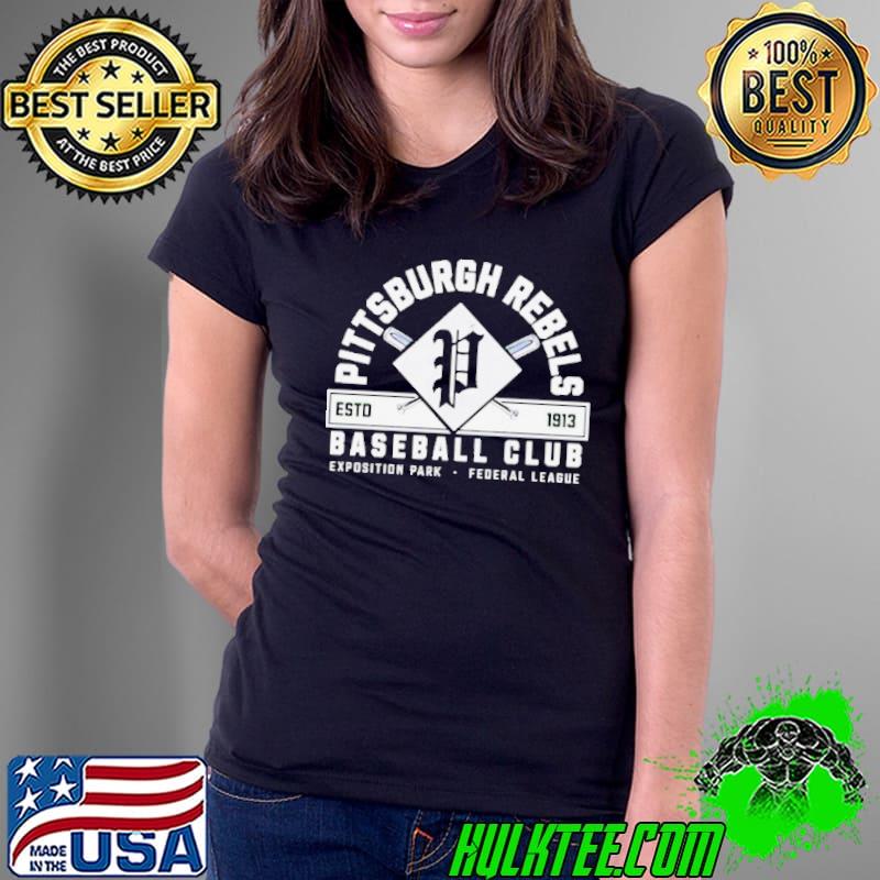 Pittsburgh Rebels baseball 1913 logo shirt
