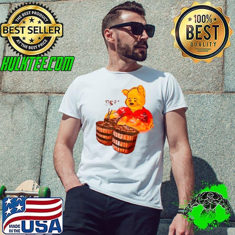 Pooh chef dumplings free China shirt