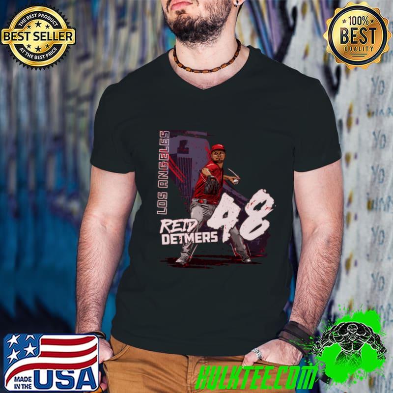 Reid Detmers Los Angeles A State American professional baseball pitcher T-Shirt