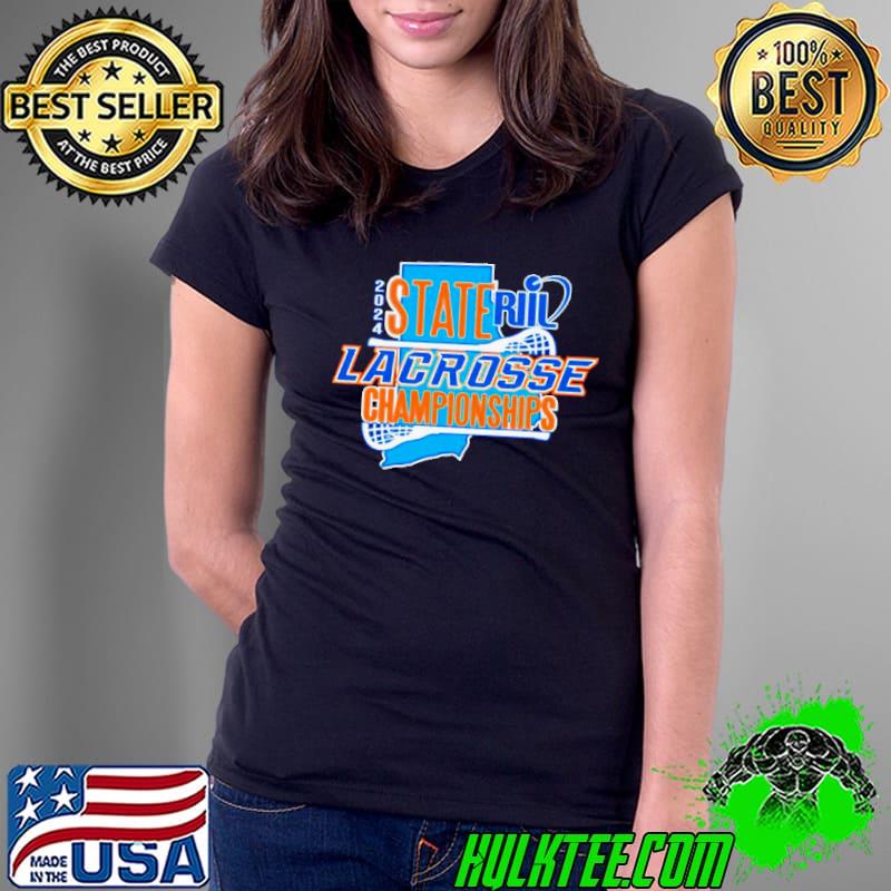 RIIL 2024 Lacrosse Boys & Girls State Championships logo s Ladies Tee RIIL 2024 Lacrosse Boys & Girls State Championships logo s Ladies Tee