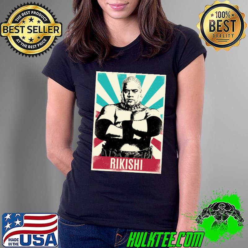 Rikishi American professional wrestler best known under T-Shirt Ladies Tee Rikishi American professional wrestler best known under T-Shirt Ladies Tee