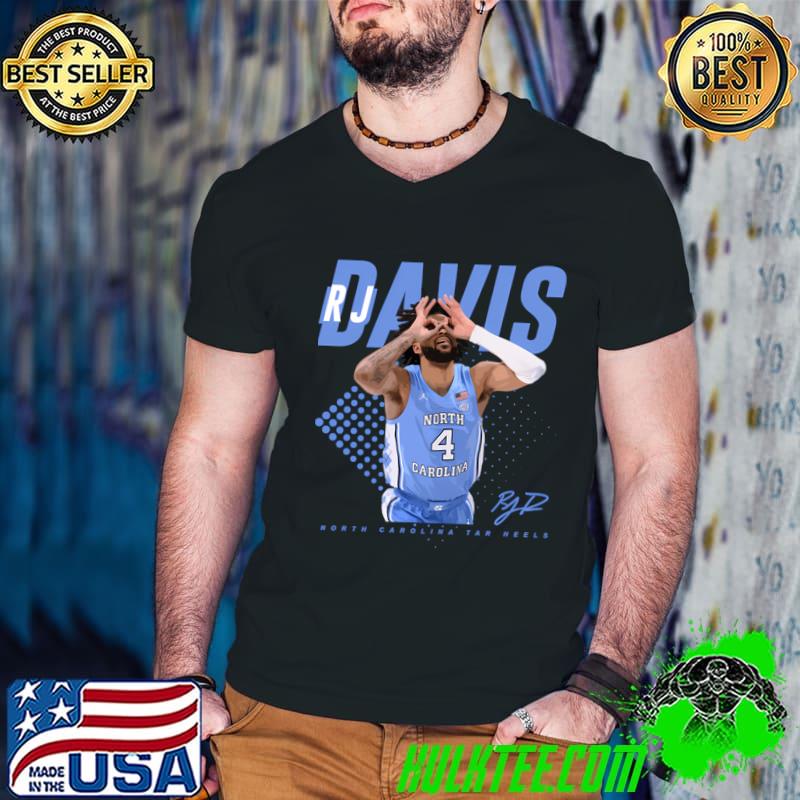 Rj Davis American college basketball player for the North Carolina Tar Heels T-Shirt Guys V Neck Rj Davis American college basketball player for the North Carolina Tar Heels T-Shirt Guys V Neck