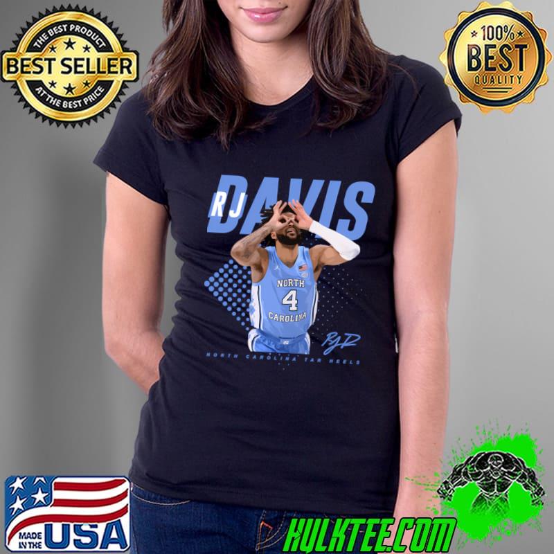 Rj Davis American college basketball player for the North Carolina Tar Heels T-Shirt Ladies Tee Rj Davis American college basketball player for the North Carolina Tar Heels T-Shirt Ladies Tee
